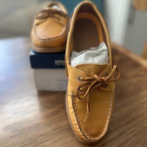 Sperry Leather Top-Sider Boat Shoes Loafers Size 7 NIB